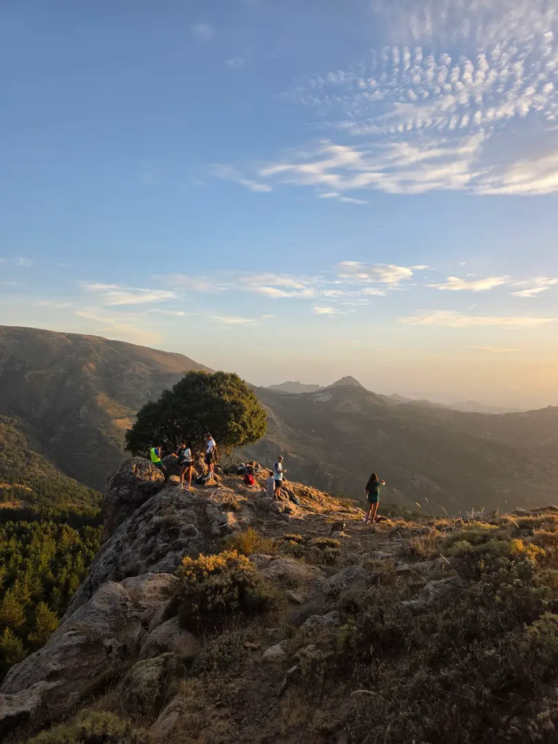 Fuente alta eclipse — imagen de la ruta