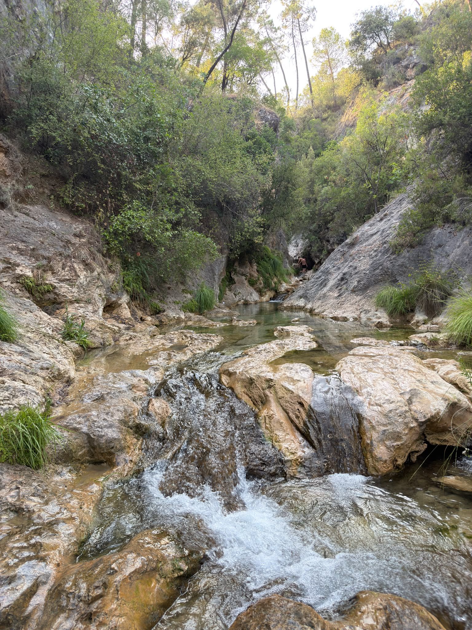 Pozas y cascadas arroyo del membrillo o zarzalar