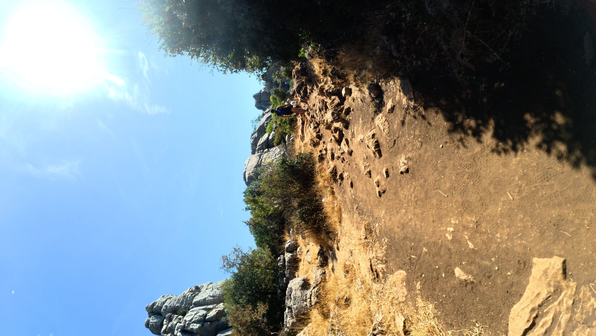 Ruta torcal de Antequera (vía amarilla)